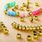 12 Packs: 280 ct. (3,360 total) Metallic Pony Beads by Creatology™, 6mm x 9mm